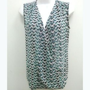 CAbi Style #342 TWEET Top Bird Crossover Wrap